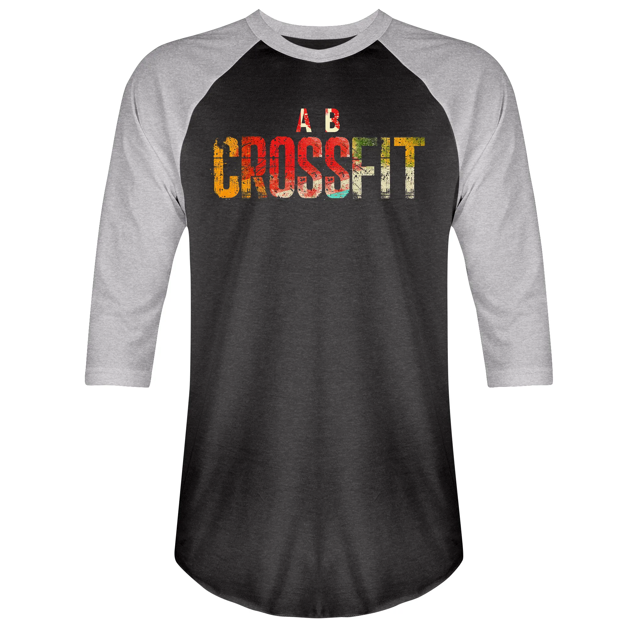 AB CrossFit Hot Mess Mens - 3/4 Sleeve