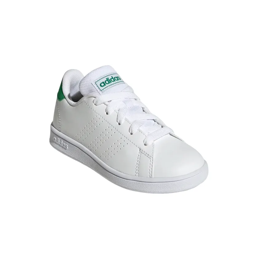 Adidas Advantage GY6995 white-green boys' sneakers shoe