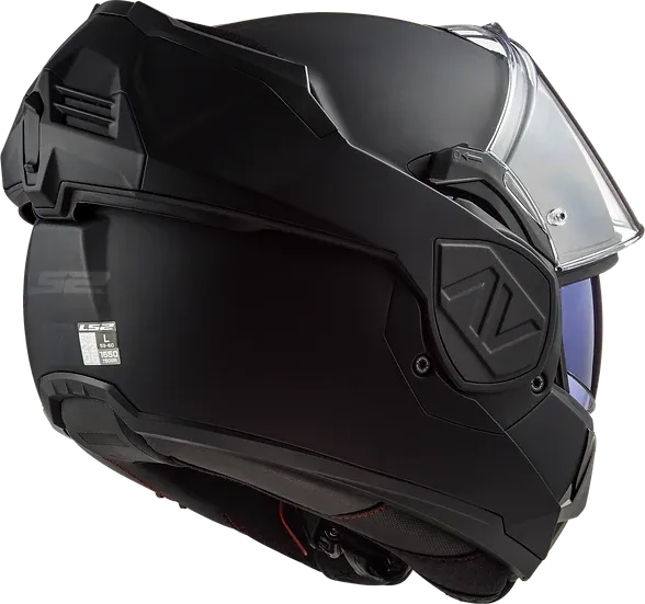 Advant Solid Modular Motorcycle Helmet W/ SunShield Matte Noir