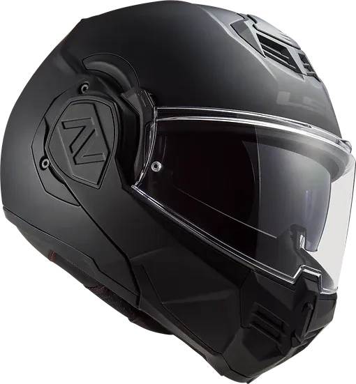 Advant Solid Modular Motorcycle Helmet W/ SunShield Matte Noir