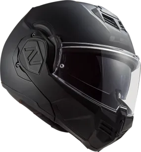 Advant Solid Modular Motorcycle Helmet W/ SunShield Matte Noir