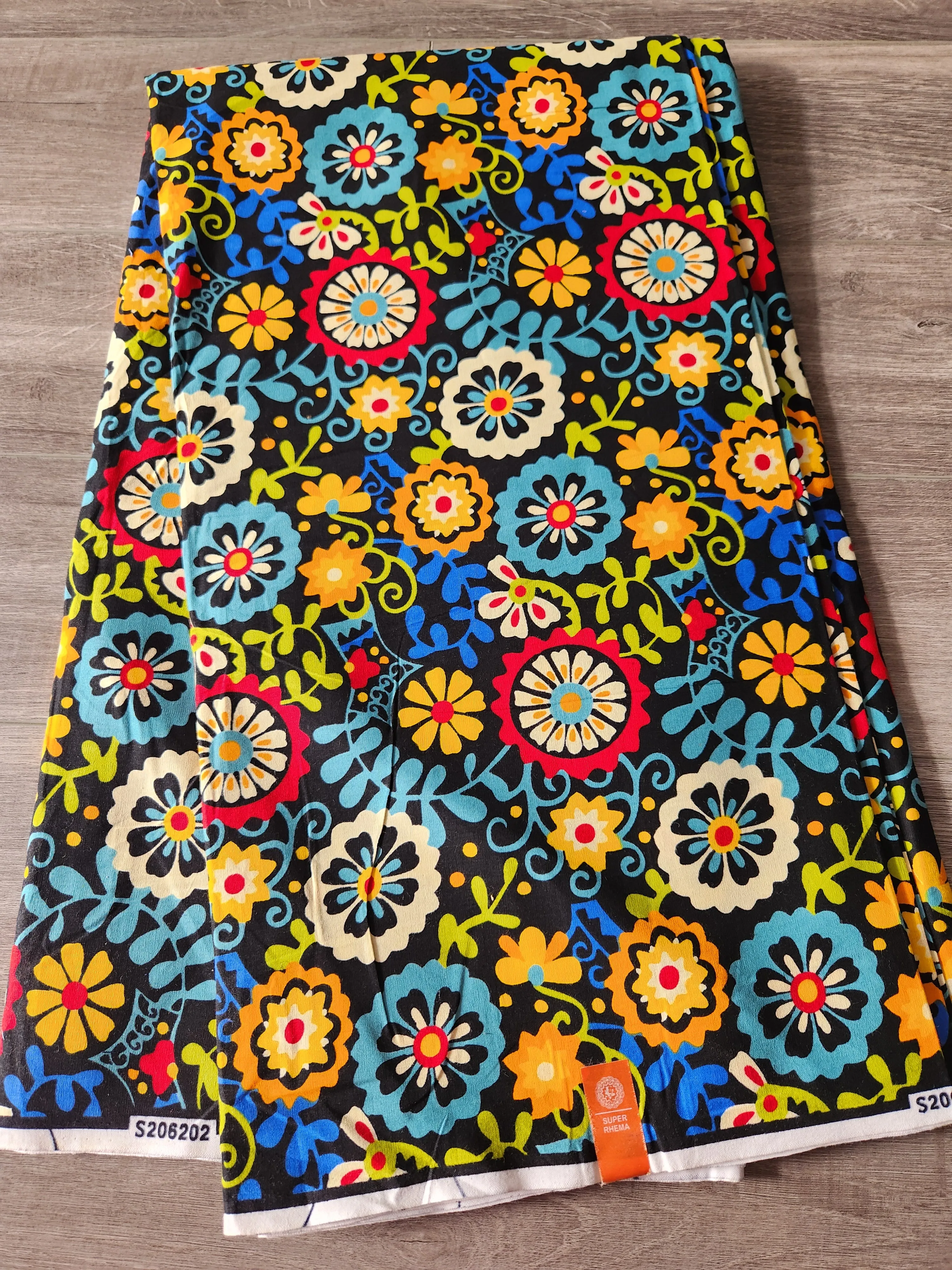 African Print Fabric, Ankara Fabric, AF110