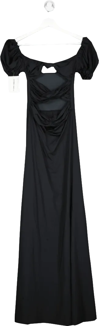 Agua Bendita Black Bali Dust Dress UK S