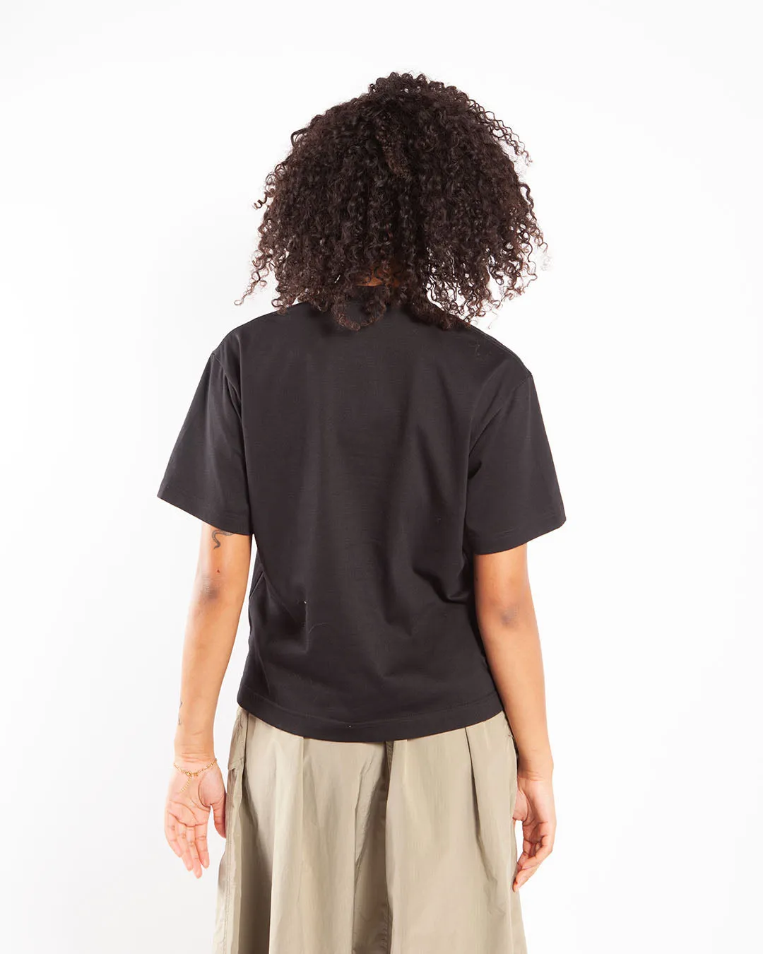 and wander Pocket T Black