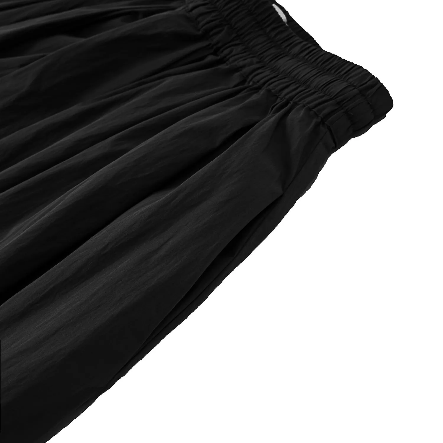 A[S]USL KIDS COTTON NYON FLARE SKIRT-BLACK