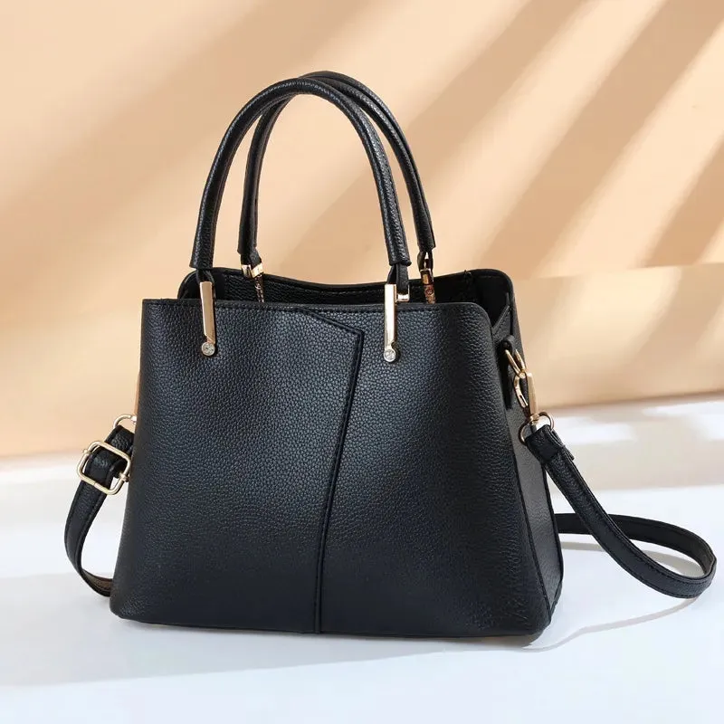 Black Kangaroo Bag Womens Handbag 4120