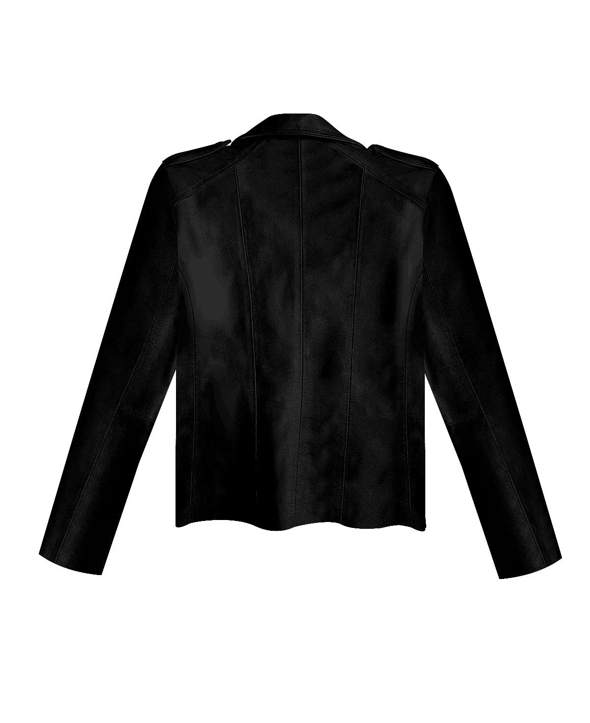 Black Leather Biker Jacket