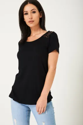 Black Plain Top Ex Brand