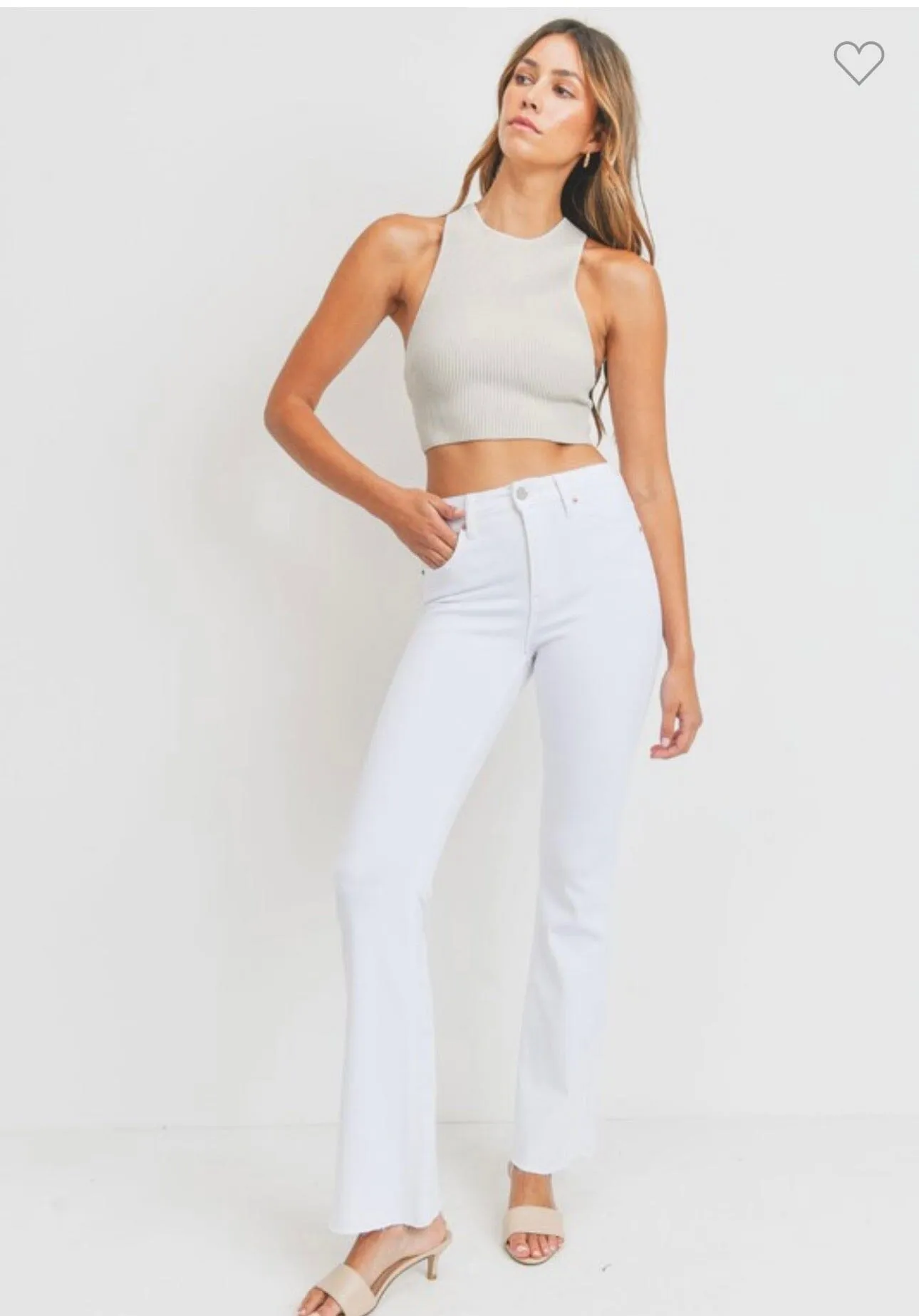 Delray Skinny Flare Jeans