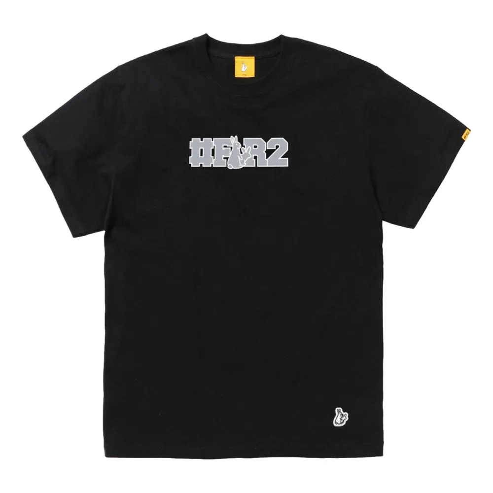 #FR2 #FR2 COLLEGE LOGO T-SHIRT-BLACK