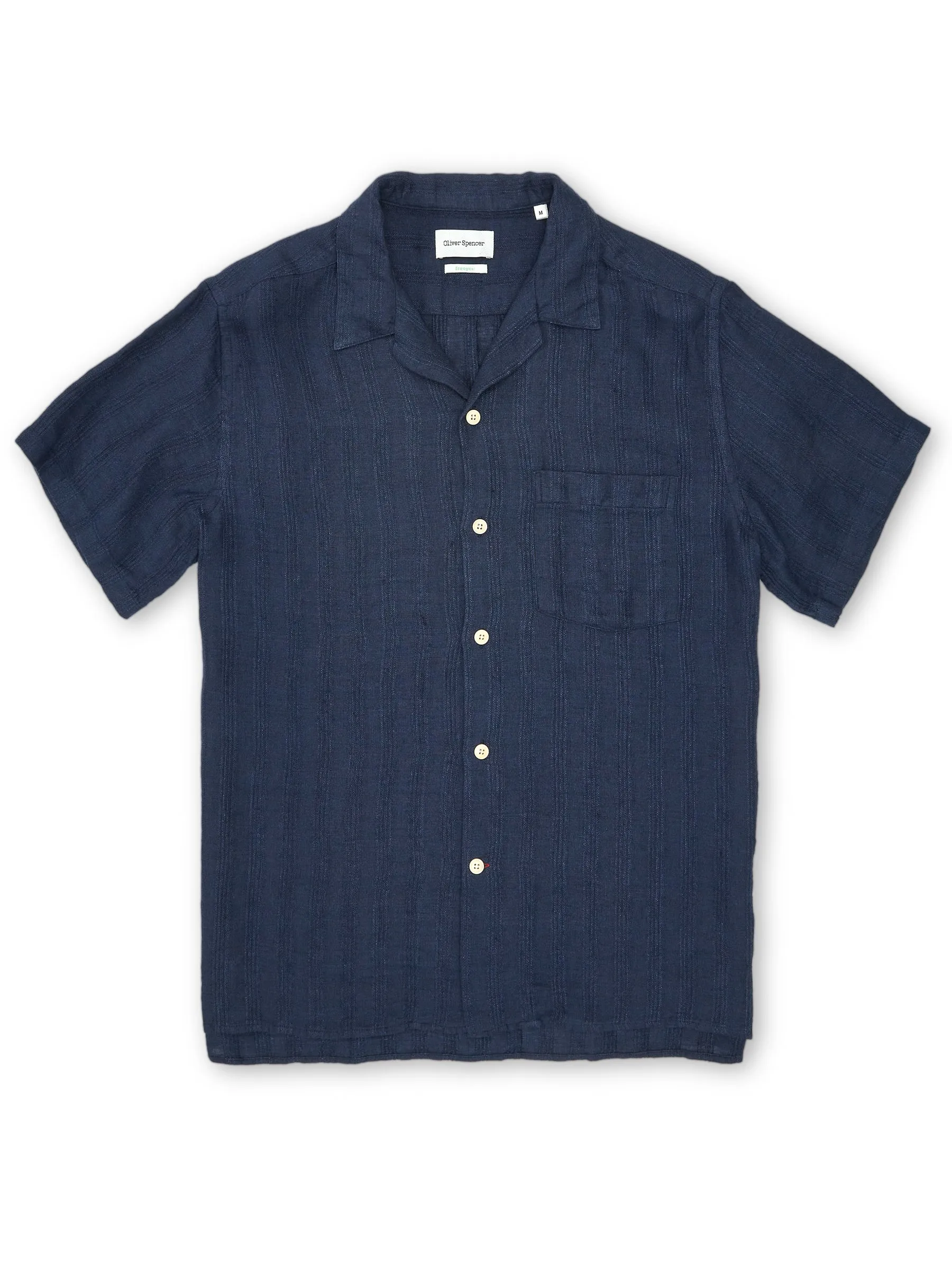 Havana Short Sleeve Shirt Arnold Navy