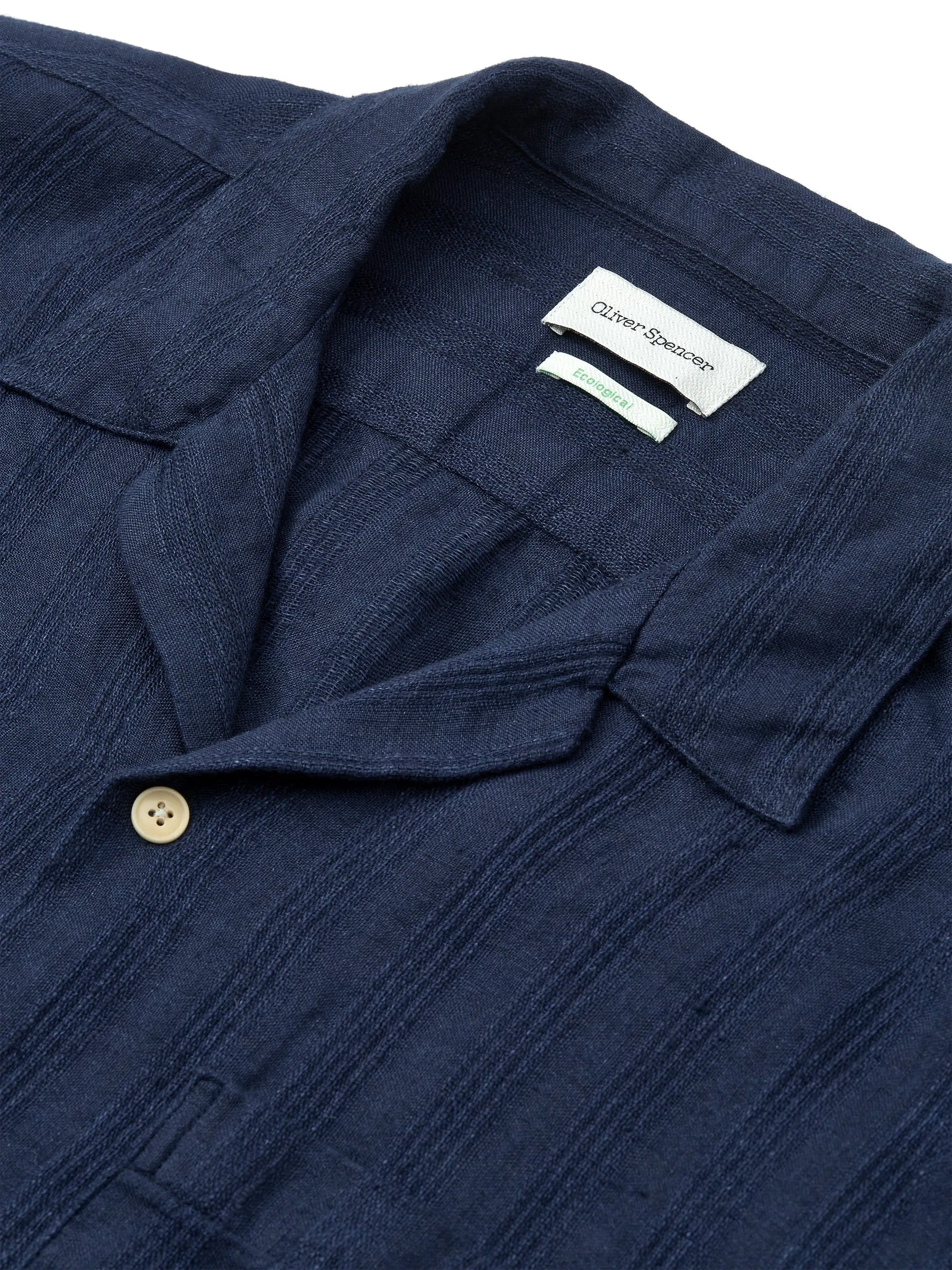 Havana Short Sleeve Shirt Arnold Navy