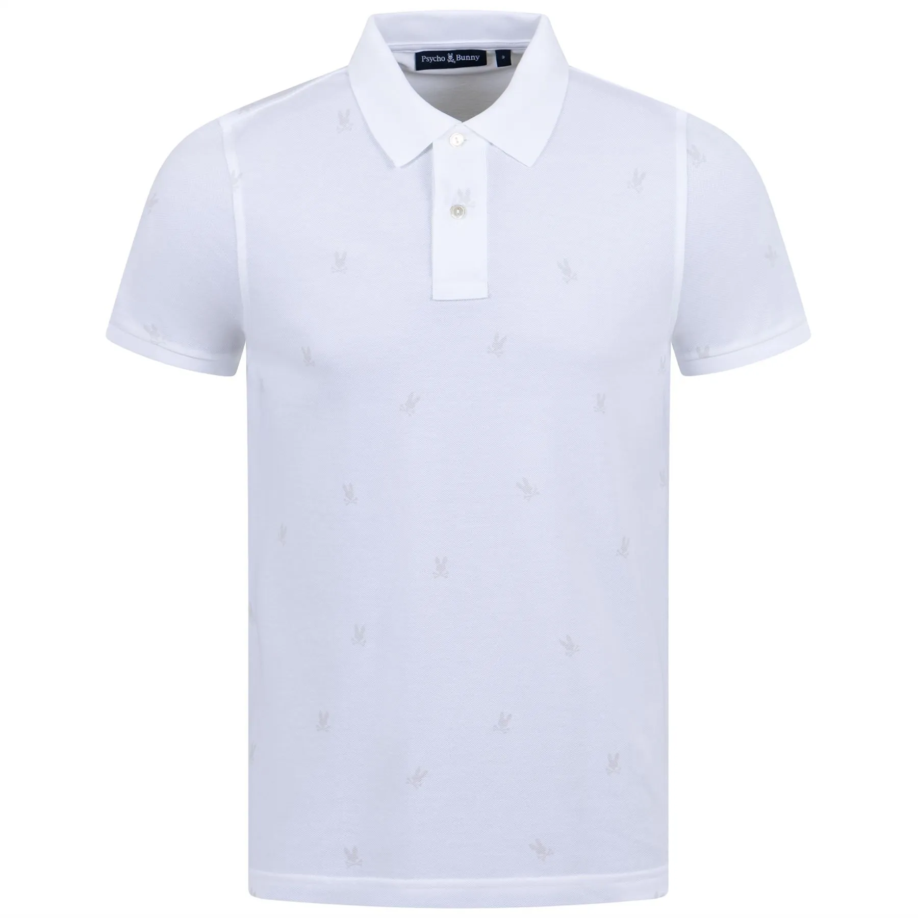 Lands Jersey Fashion Polo White - SS23