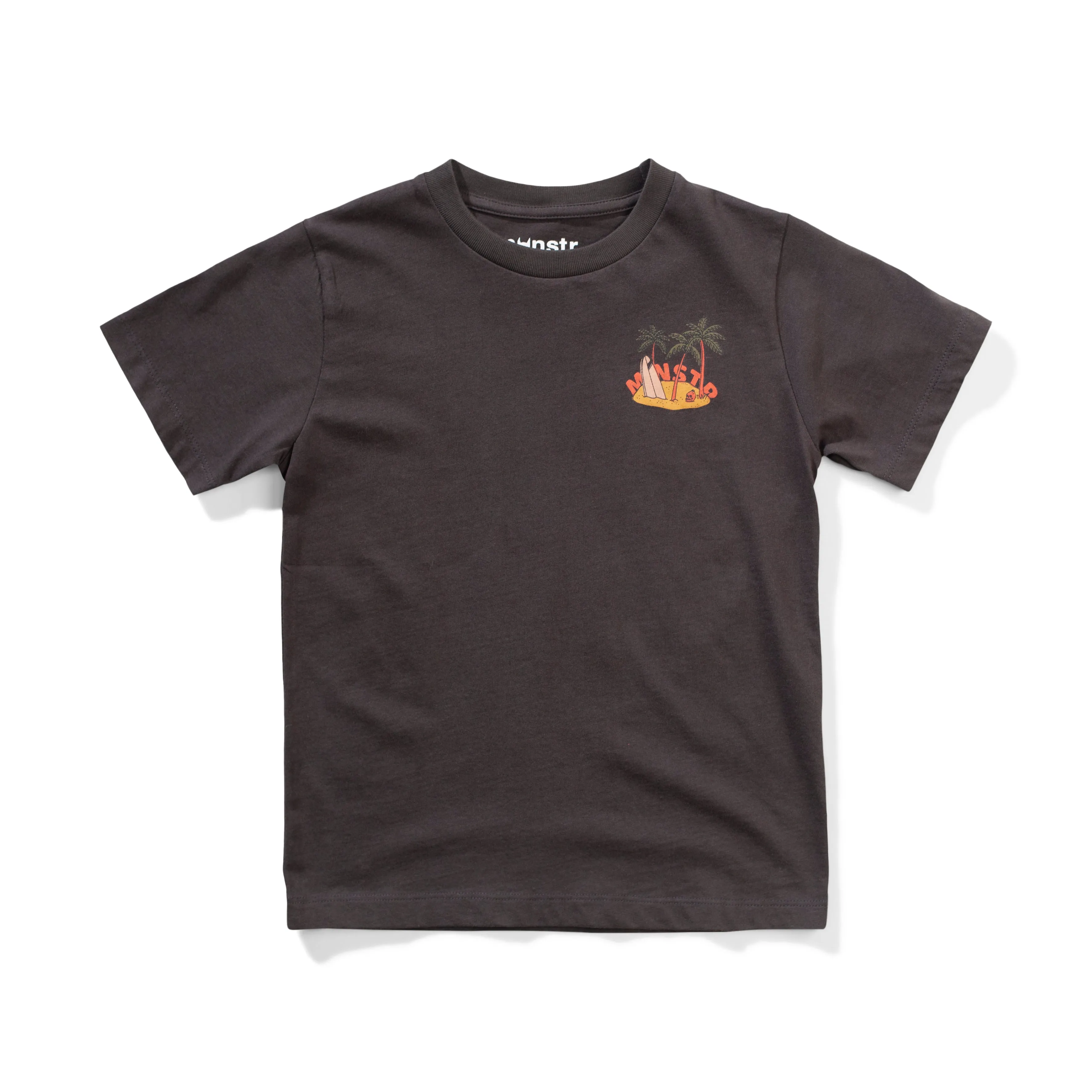 Munster Kids Munisland SS Tee - Soft Black