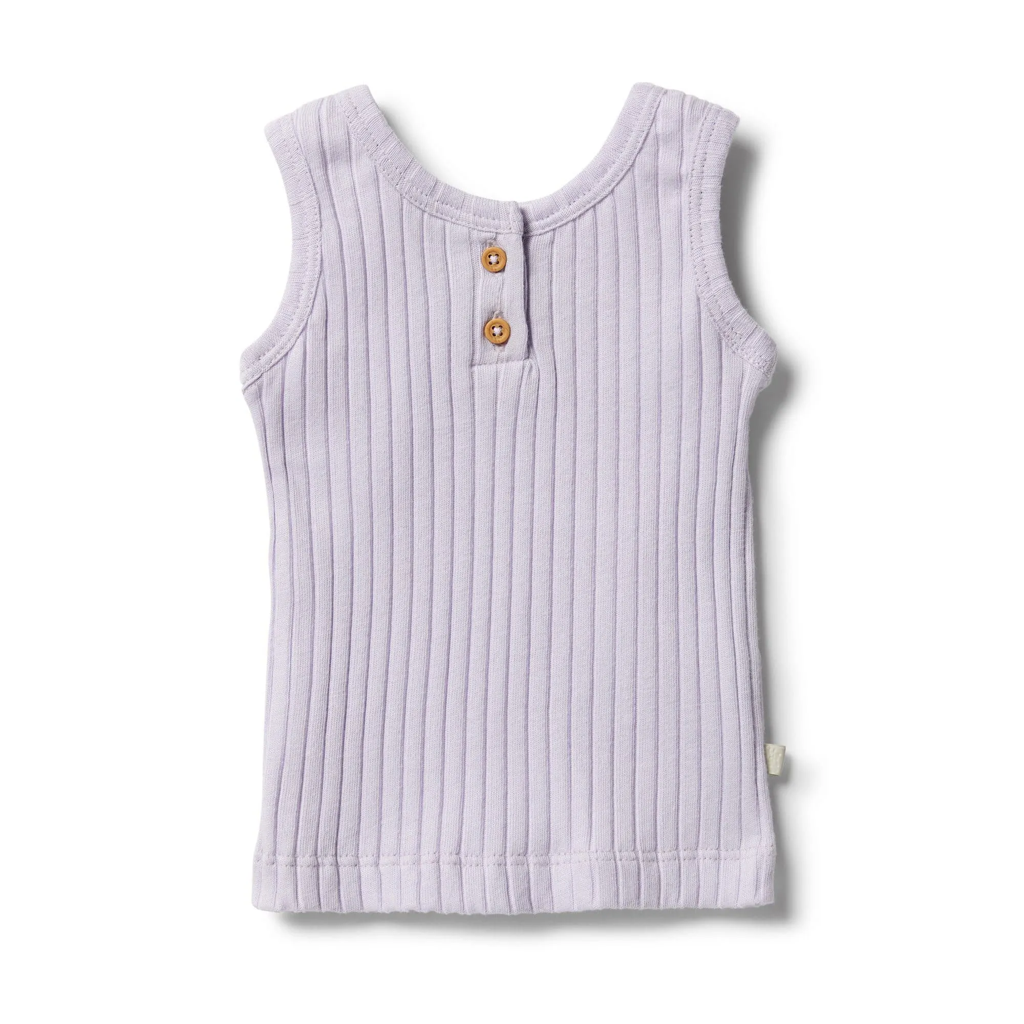 Organic Rib Tank - Lavender