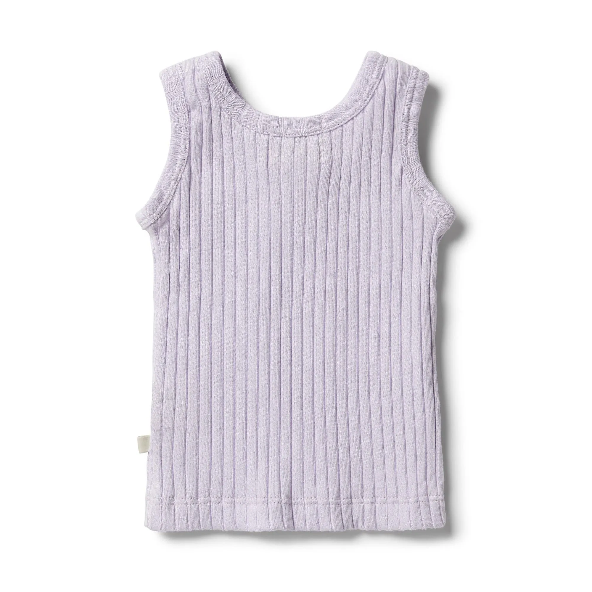 Organic Rib Tank - Lavender