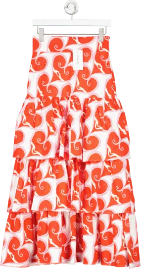 paolita Multicoloured Heartbreaker Santo Domingo Skirt UK 10