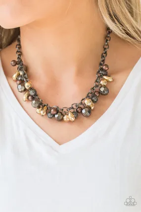 Paparazzi Necklace ~ Building My Brand - Black Necklace