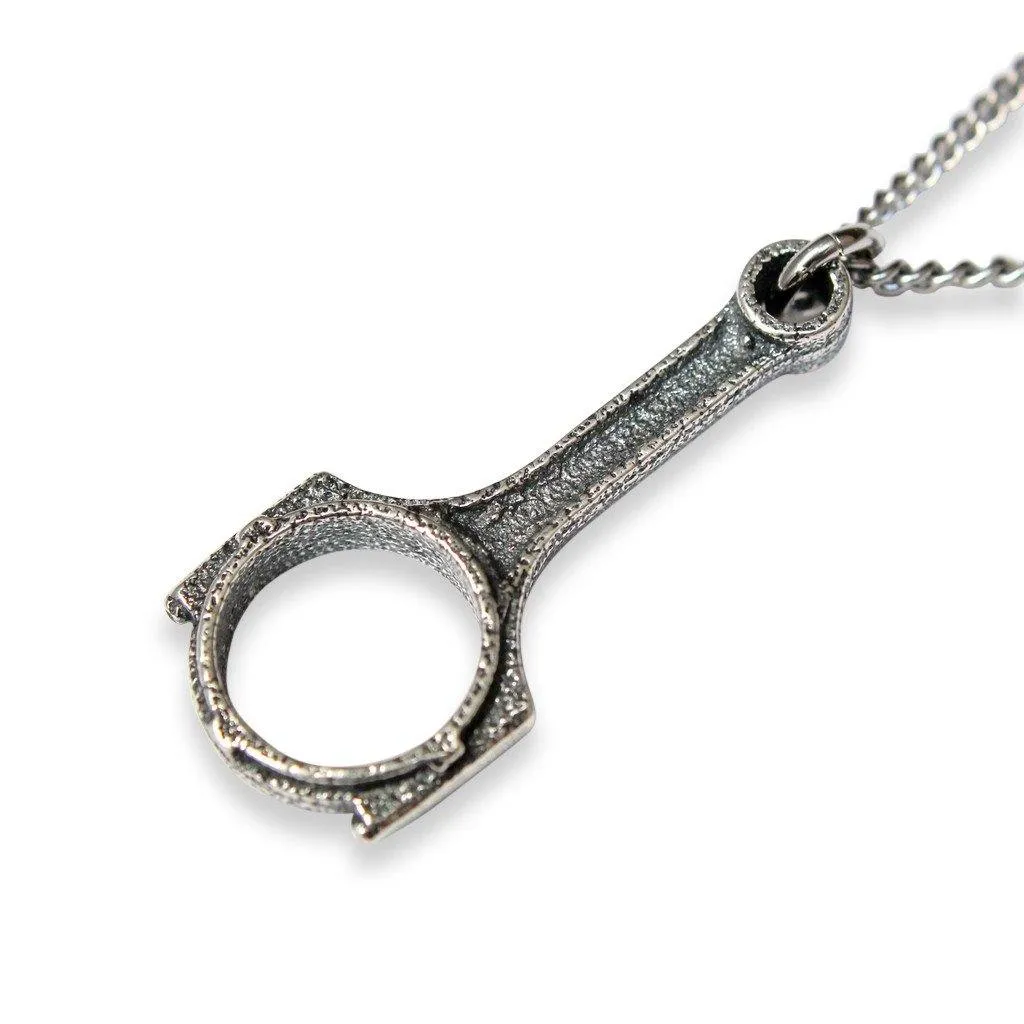 Piston Rod Pendant Necklace