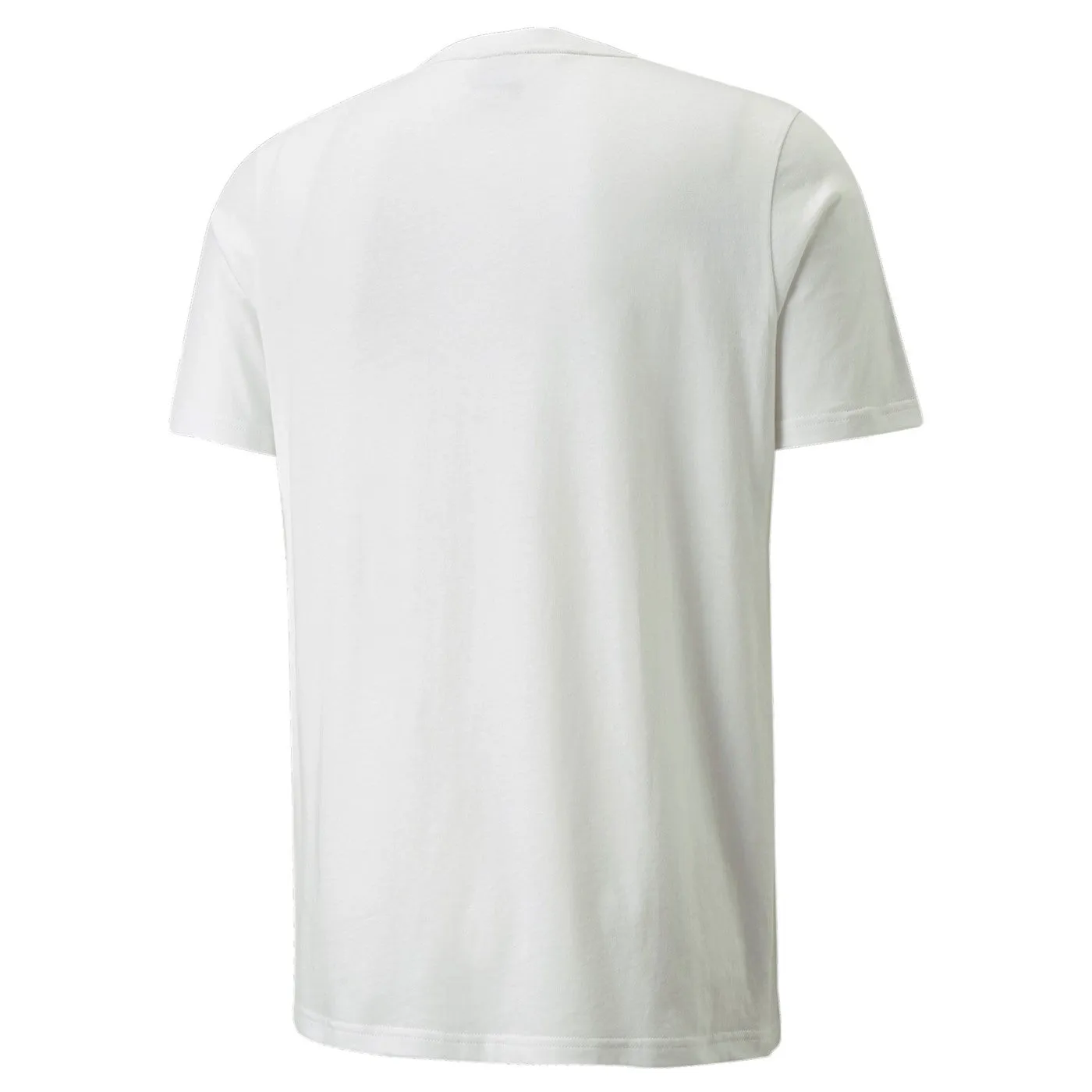 Puma men's short sleeve t-shirt ESS  Tape 847382-02 white