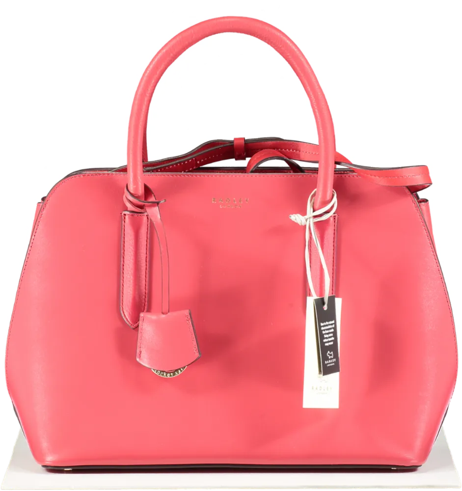 Radley London Red Coral Leather Medium Multiway Bag