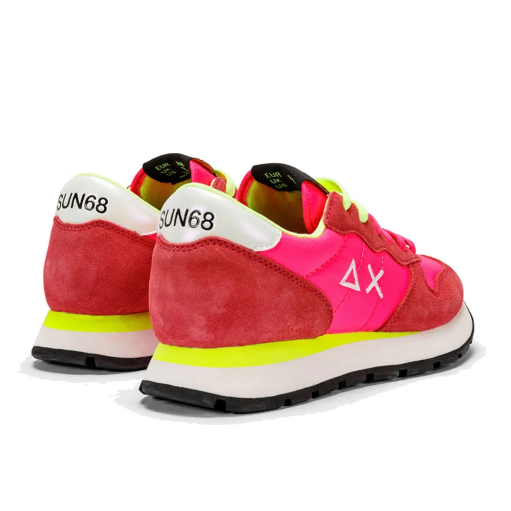 Scarpe Donna Sun68 Sneakers Ally Solid Nylon Fuxia Fluo - Z34201