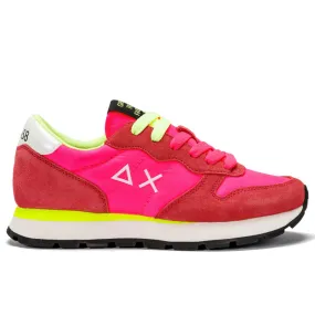 Scarpe Donna Sun68 Sneakers Ally Solid Nylon Fuxia Fluo - Z34201