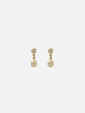 Sophie 1 1 Diamond Teardrop Stud