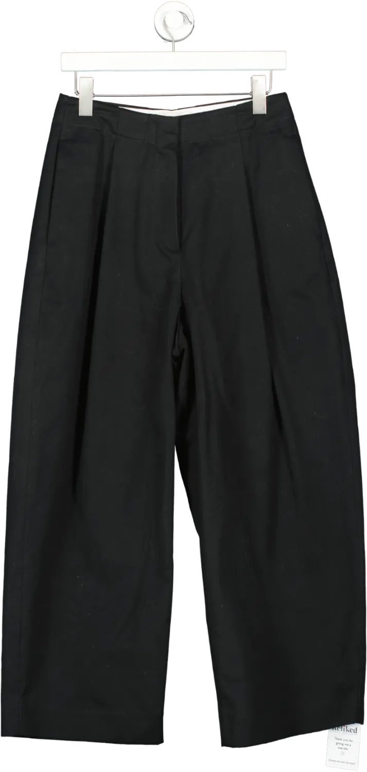 studio nicholson Black Dordoni Volume Pants UK 10