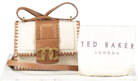 Ted Baker Beige Edasina Whipstitch-trim Crossbody